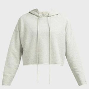 alo box cropped hoodie